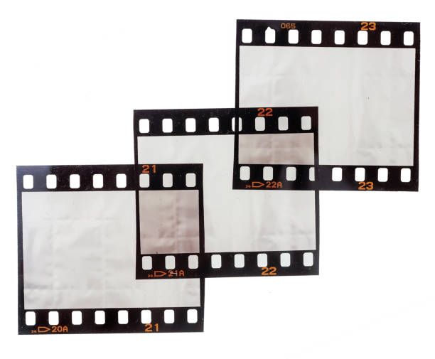 istock set of 35mm film strips or snips on white background 1146766803