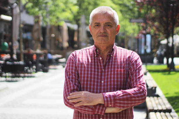 istock Portrait of senior man 1146772590