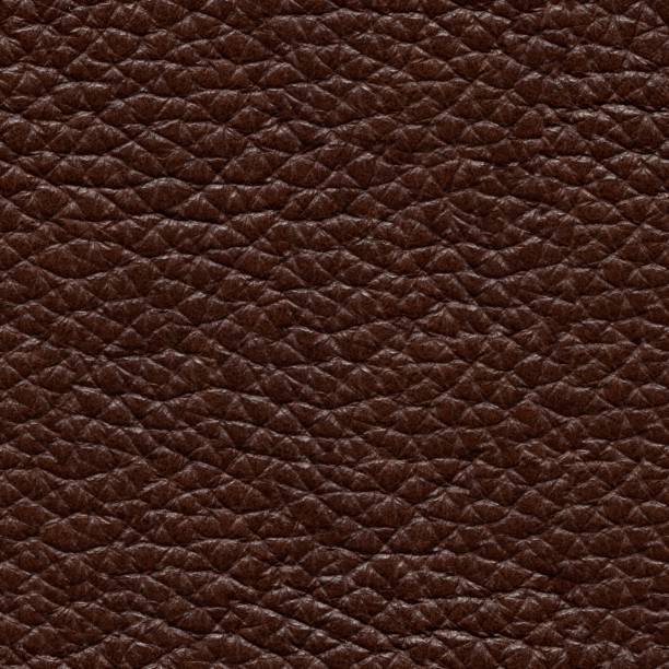 istock Stylish brown leather background. High quality leather texture. 1146774338