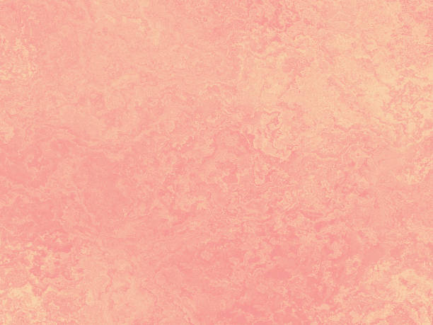 pastel millennial rosa amarillo pálido coral grunge fondo peachy ombre textura - soft coral fotografías e imágenes de stock