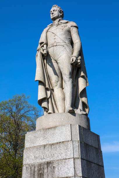 istock Statue of King William IV in London 1146783204