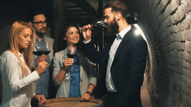 istock Friends tasting wine together 1146790631