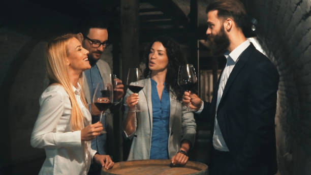 istock Friends tasting wine together 1146790638