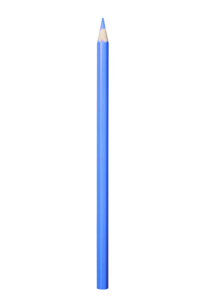 istock blue pencil for drawing. isolated on white 1146790993