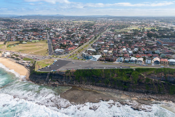 istock Bar Beach - Newcastle NSW Australia - Aerial view 1146807389