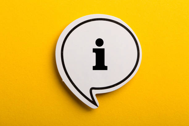 istock Information Sign Speech Bubble Isolated On Yellow Background 1146814214