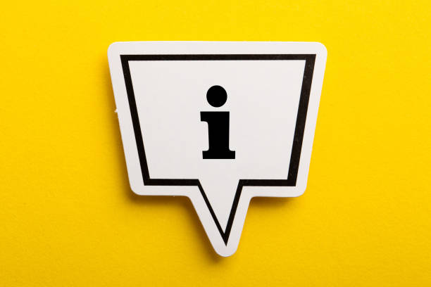 istock Information Sign Speech Bubble Isolated On Yellow Background 1146814262