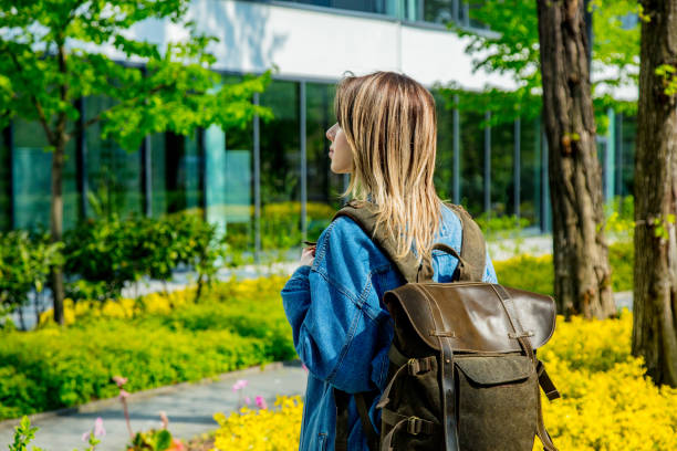 istock A young student with a backpack is the first time near campus of the university. 1146824615
