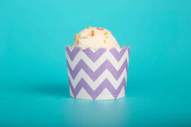 istock Still life of vanilla ice cream 1146831615