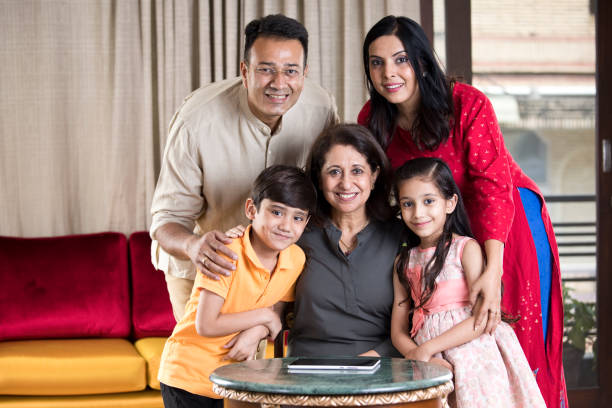 istock Happy Indian family 1146836231