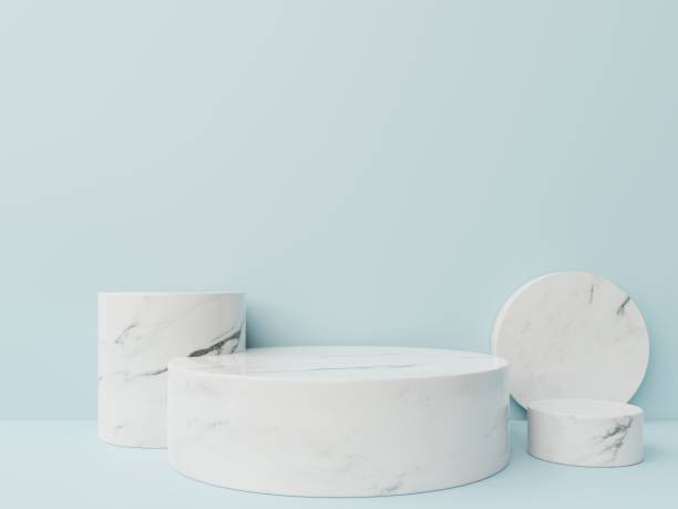 istock Podium in abstract for placing products 1146836256