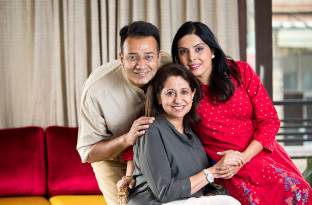 istock Happy Indian family 1146836368