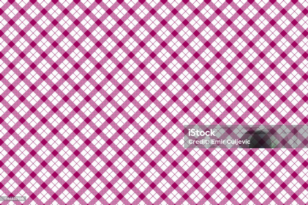 Gingham Vector Pattern Gingham Pattern Texture Stock Illustration - Download Image Now ...