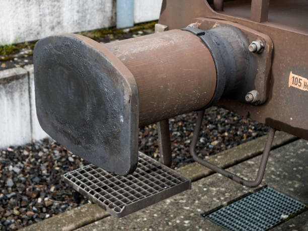 istock Buffer of a Standard Gauge Railway Wagon 1146848233