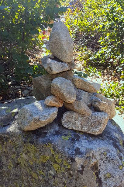 istock Stone sculpture on the GR20 1146864671