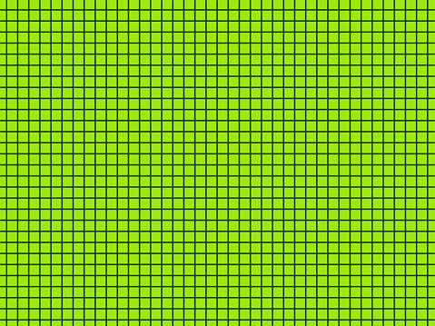 green square background