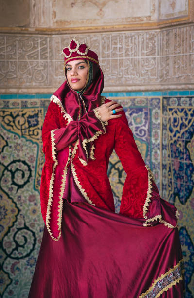 istock beautiful young iranian lady in a mosque 1146869899
