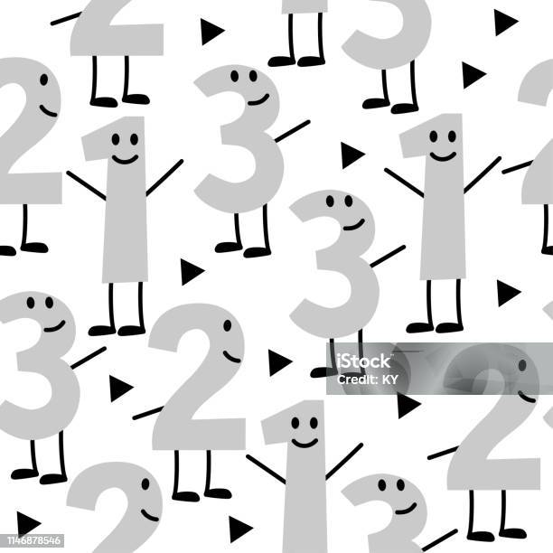 Ilustración de Patrón Sin Costuras De Divertidos Números De Dibujos Animados 1 2 3 y más Vectores Libres de Derechos de Abstracto - iStock Ilustración de Patrón Sin Costuras De Divertidos Números De Dibujos Animados 1 2 3 y más Vectores Libres de Derechos de Abstracto - iStock