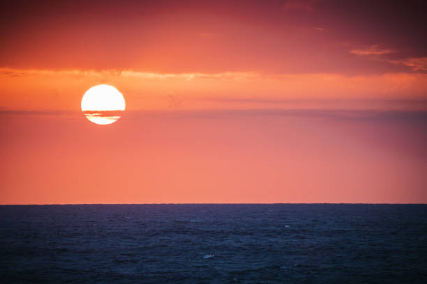 Sunset on the North Sea