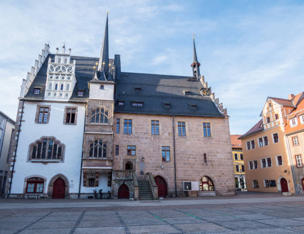 istock Town Hall of Neustadt an der Orla in Thuringia 1146883660