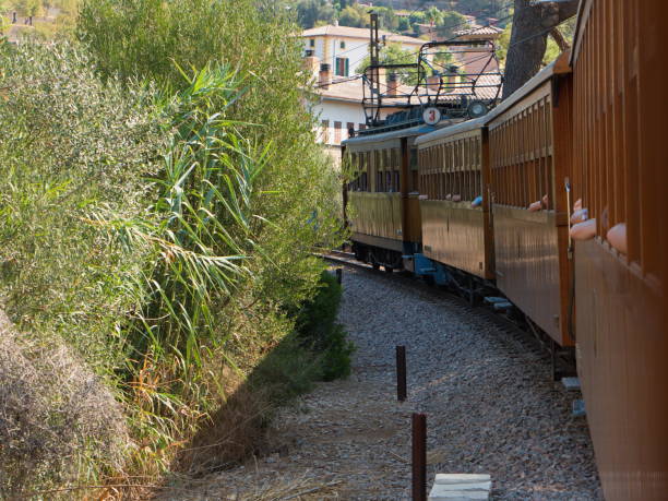 istock Historical train Ferrocarril de Soller on Mallorca 1146884596