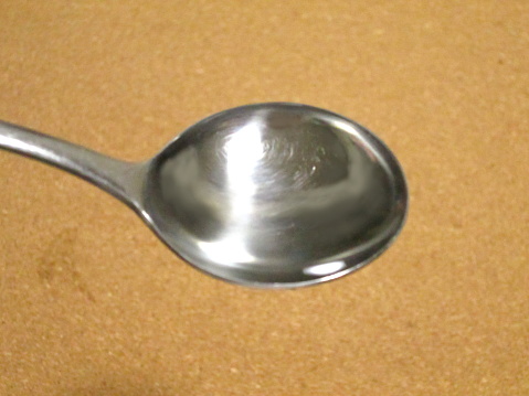 Spoon and liquid