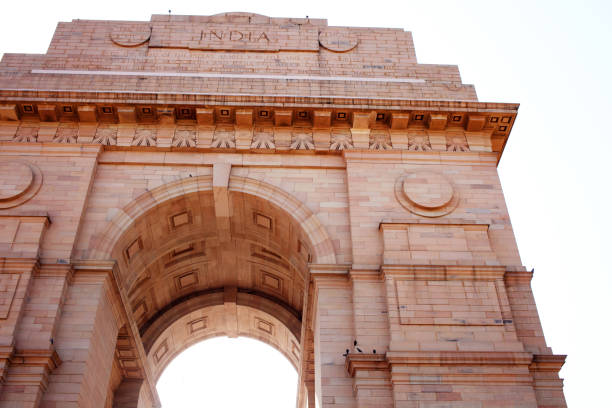 india gate! - mumbai delhi temple india imagens e fotografias de stock