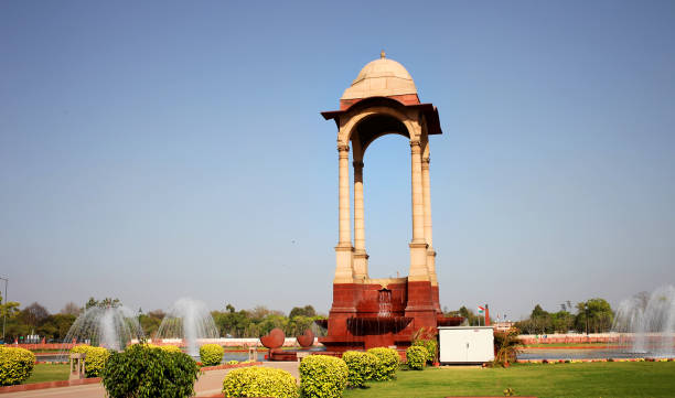 india gate! - mumbai delhi temple india imagens e fotografias de stock