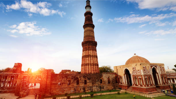 istock Qutab Minar perspective view outdoor in nature 1146895863