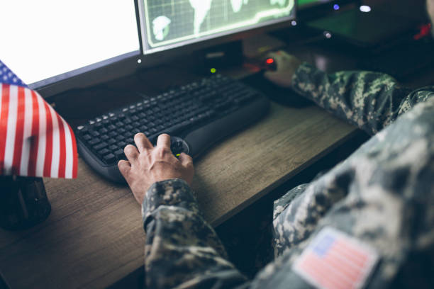 istock American soldier in headquarter control center 1146898902