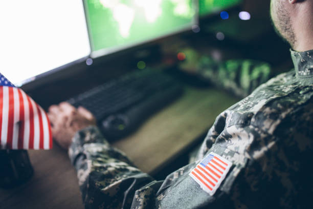 istock American soldier in headquarter control center 1146898983