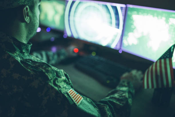 istock American soldier in headquarter control center 1146899061