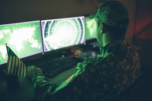 istock American soldier in headquarter control center 1146899128