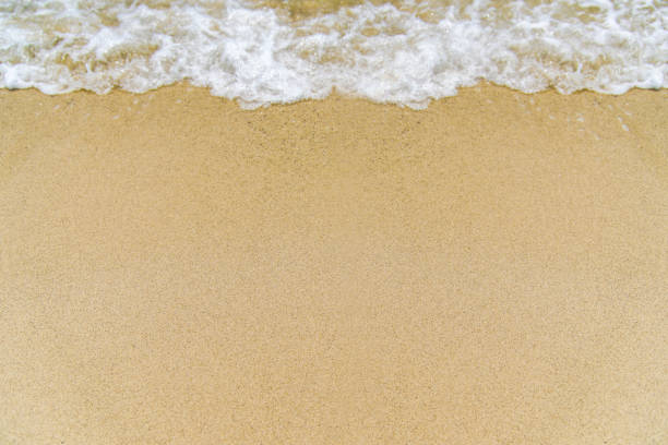 istock Smooth sand and beautiful waves, suitable as a background for writing messages. 1146905634