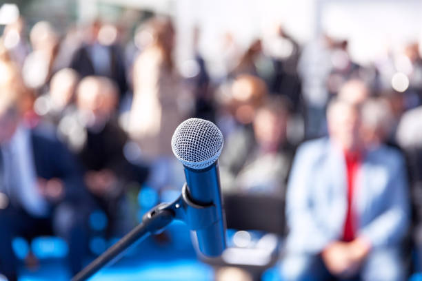 istock Business presentation or corporate conference 1146907825
