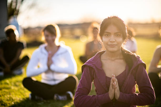 istock Yoga in the park 1146919894