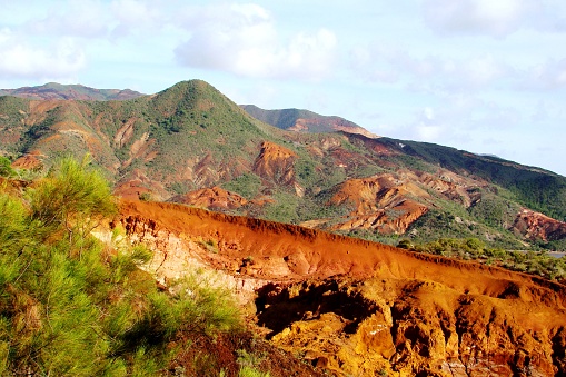 This Province located South-East of Noumea has a soil with high concentrations of iron and nickel
