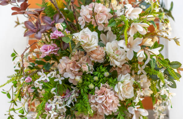 istock Flowers intside a restaurant, store, office or other 1146933675