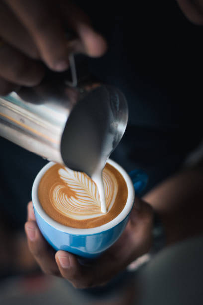 istock coffee latte art make by barista 1146935192