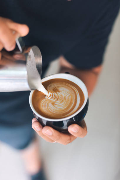 istock coffee latte art make by barista 1146935216