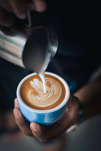 istock coffee latte art make by barista 1146935387