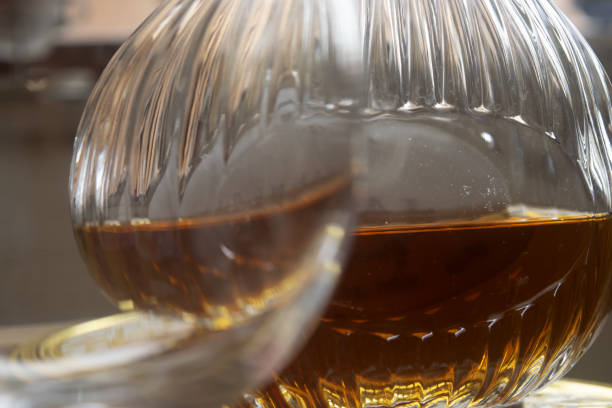 istock balloon and old bottle of brandy 1146935612