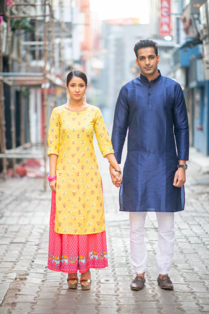 istock Beautiful Indian couple 1146935735