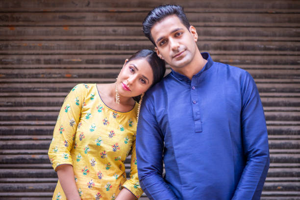 istock Beautiful Indian couple 1146935738