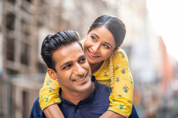 istock Beautiful Indian couple 1146935741