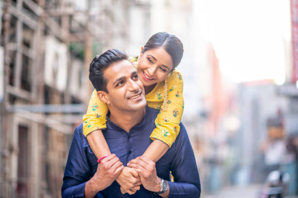 istock Beautiful Indian couple 1146935753