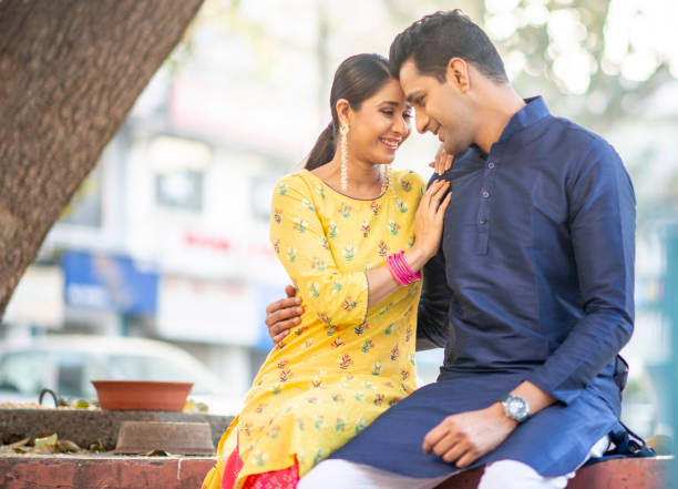 istock Loving Indian couple 1146935761