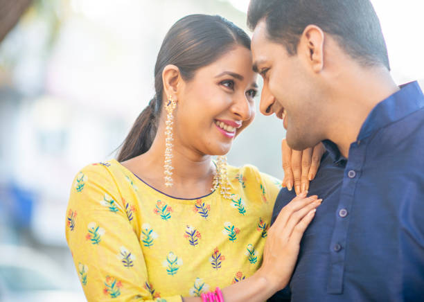 istock Loving Indian couple 1146935789