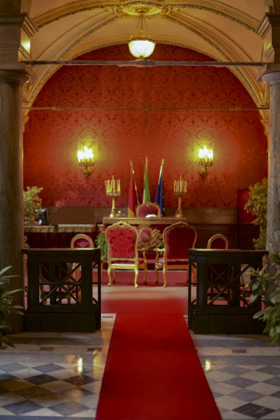 istock red room Campidoglio in Rome 1146941930