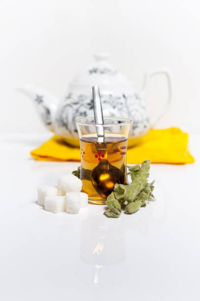 istock Glass of mountain tea 1146942170